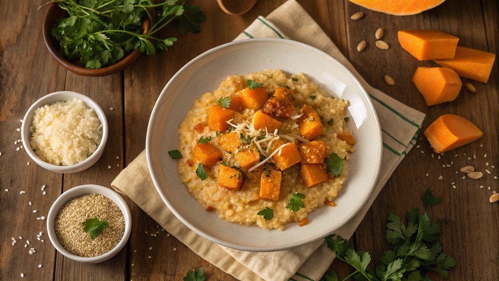 butternut squash quinoa dish