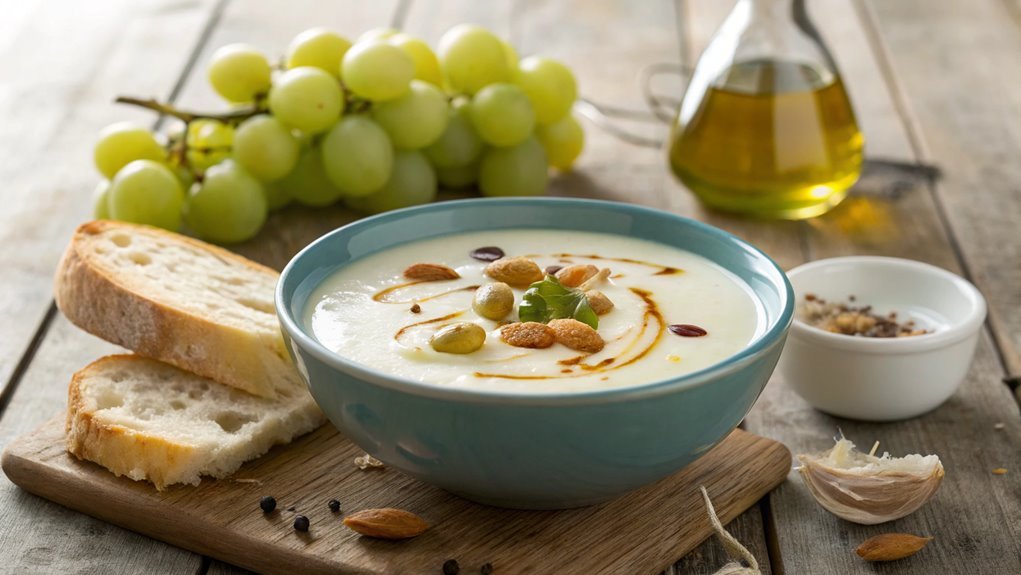 chilled almond soup recipe