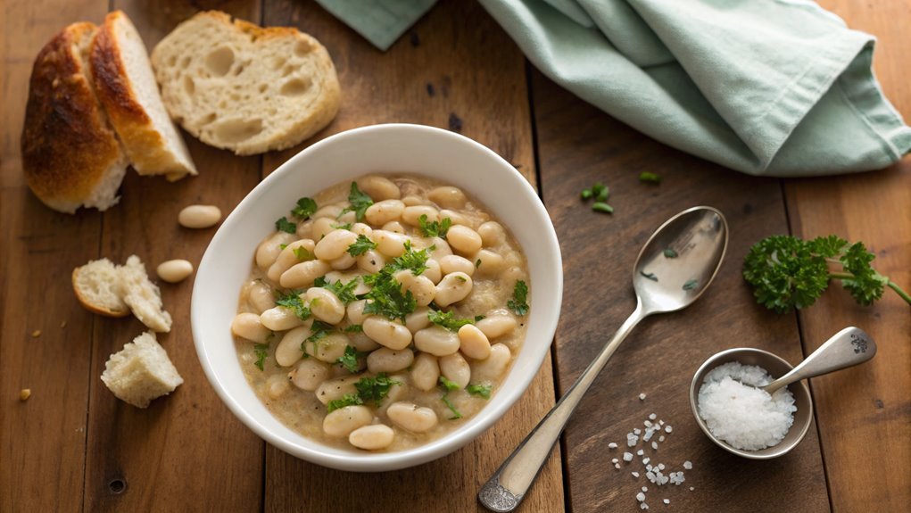 creamy white beans dish