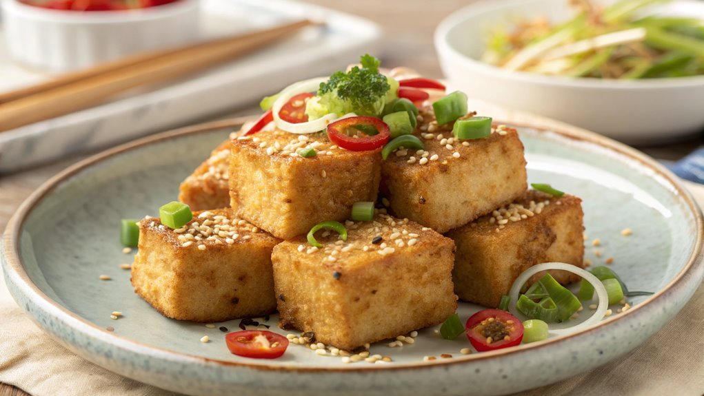 crispy grated tofu recipe