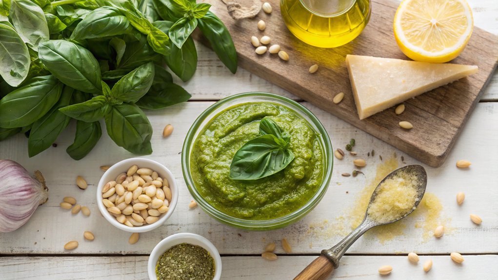 dairy free basil pesto recipe