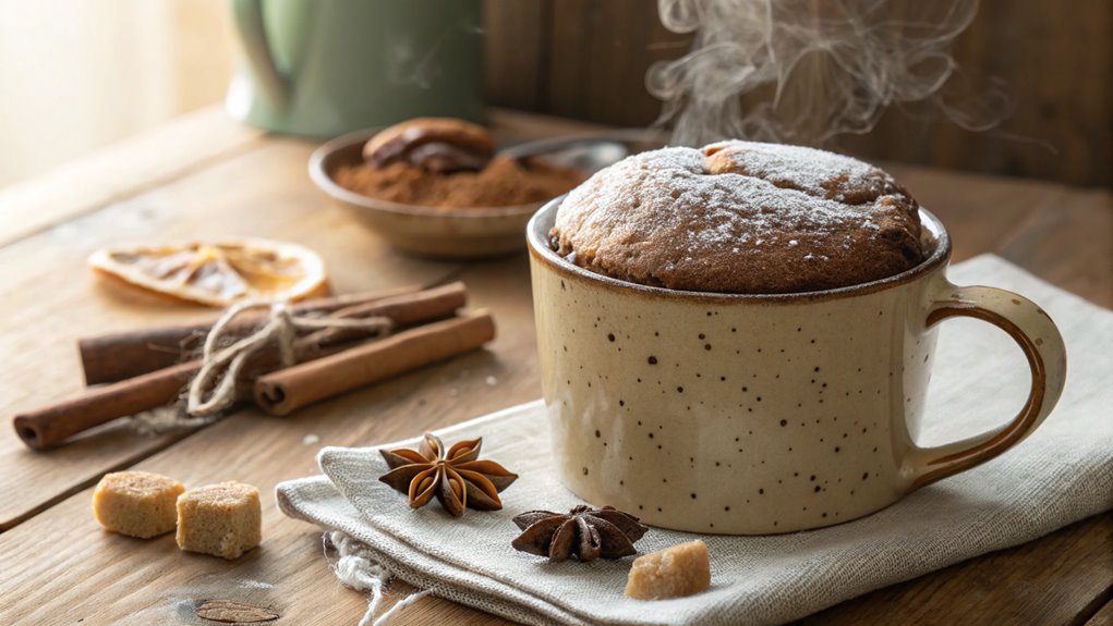 gingerbread mug cake recipe