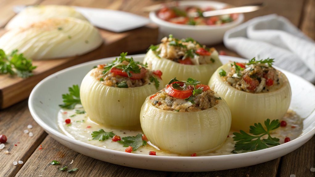 greek stuffed onions recipe