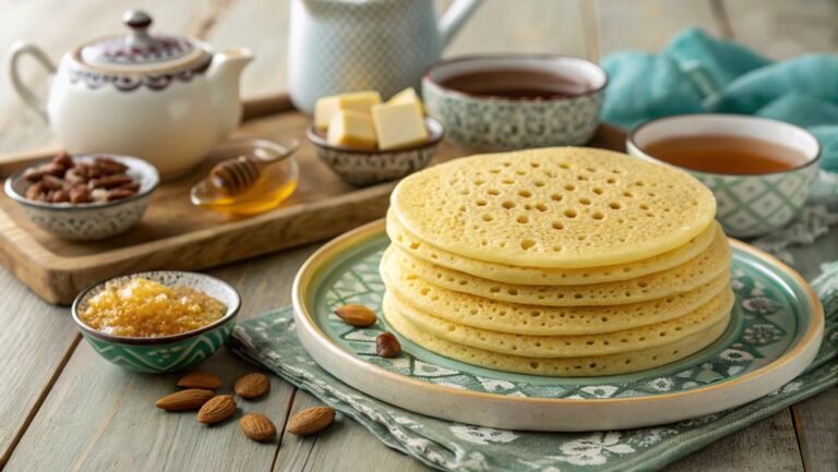 moroccan spongy pancakes recipe