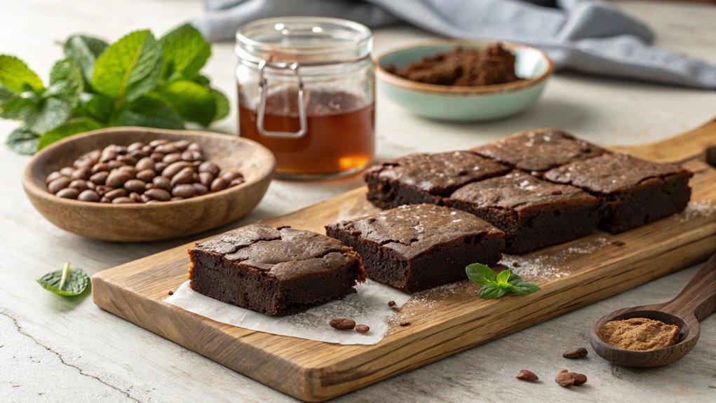 vegan brownies with cannellini beans