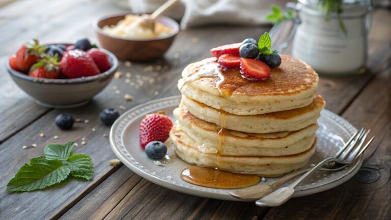 vegan fluffy pancake recipe