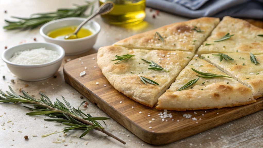 vegan focaccia di recco