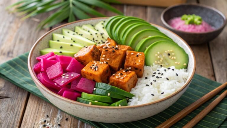 vegan pok bowl recipe