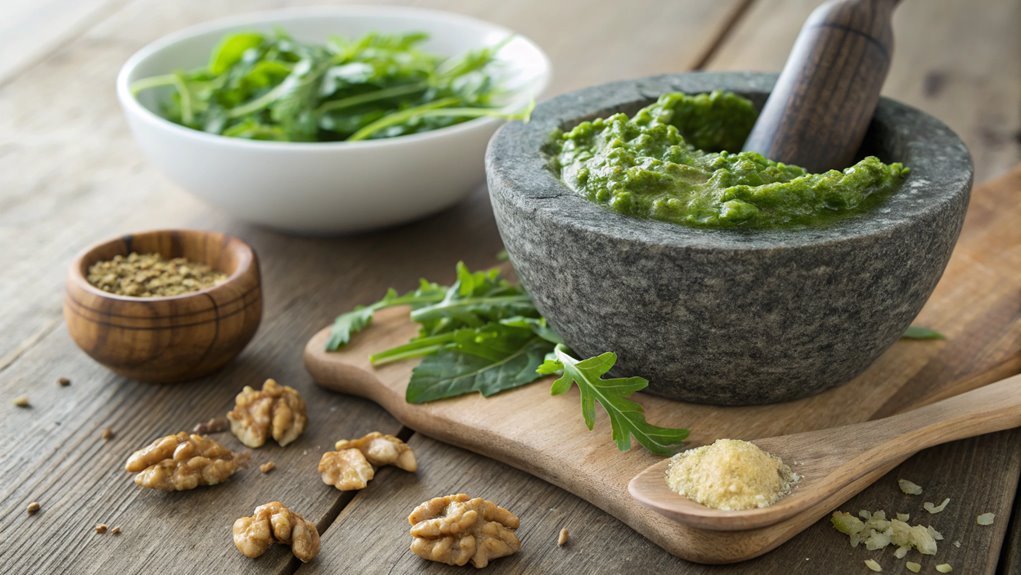 vegan rocket pesto recipe